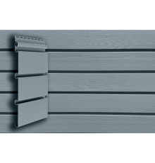 Сайдинг Grand Line Color Plus Архитектурный планкен Голубой 3000 х 246 мм. 0,74 м2