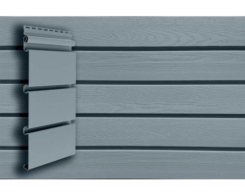 Сайдинг Grand Line Color Plus Архитектурный планкен Голубой 3000 х 246 мм. 0,74 м2