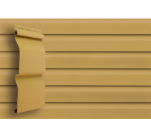 Сайдинг Grand Line Color Plus Корабельная доска Кремовый 3000 х 203 мм. 0,61 м2