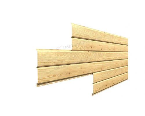 Сайдинг Lбрус 15 х 240 мм. Металл Профиль ECOSTEEL_T Сосна 0,5 мм.