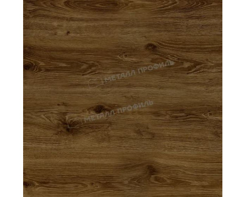 Сайдинг металлический Металл Профиль Lбрус-15 х 240 мм. Ecosteel MA-12-0,45 мм. Античный Дуб 
