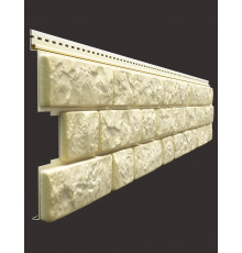 Сайдинг под камень Docke LUX BERGART Кешью 285 х 1809 мм. 0,52 м2