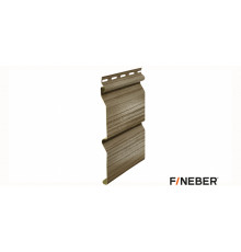 Сайдинг виниловый FineBer Standart Royal Wood Ольха 3660 х 203 мм. 0,75 м2