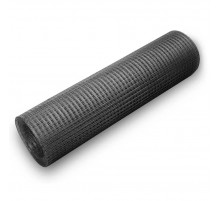Сетка сварная 25 x 25 мм. черная 1 x 40 м. (1,6)