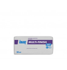 Шпаклевка цементная фасадная Knauf Multi-finish / Кнауф Мульти-Финиш серый 25 кг. (36шт/под)