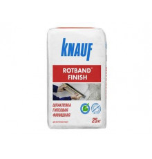 Шпаклевка гипсовая финишная Кнауф Ротбанд Финиш / Knauf Rotband Finish 25 кг.