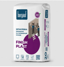 Шпаклевка полимерная финишная Bergauf Finish Plast 20 кг.