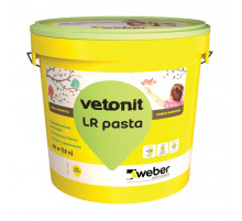 Шпаклевка суперфинишная под окраску и обои Weber.Vetonit LR Pasta / Вебер.Ветонит ЛР Паста 20кг.