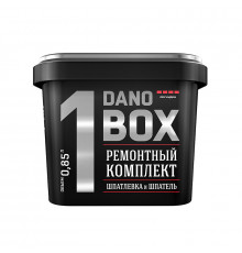 Шпатлевка для внутренних работ и шпатель Dano Box 1 1 кг.