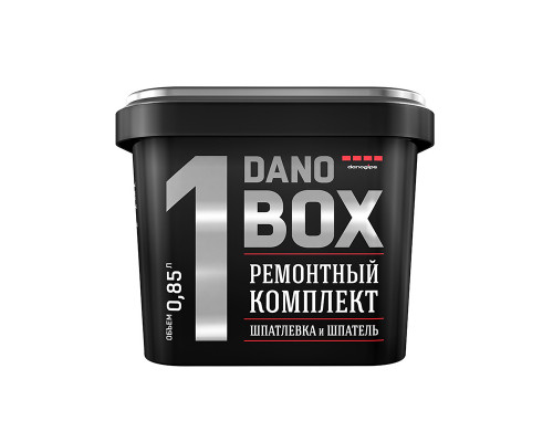 Шпатлевка для внутренних работ и шпатель Dano Box 1 1 кг.
