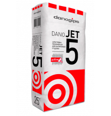 Шпатлевка для внутренних работ полимерная Dano Jet 5 25 кг., Danogips