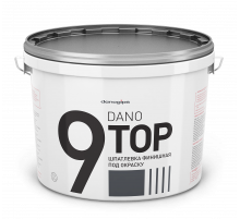 Шпатлевка для внутренних работ полимерная Dano Top 9 3,5 л.