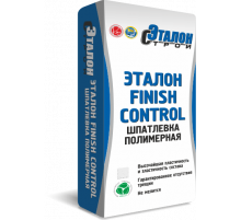 Шпатлевка финишная полимерная Etalon Finish Control / Эталон Финиш Контроль белая 20 кг.