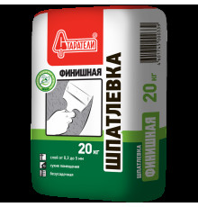 Шпатлевка гипсовая финишная "Старатели" белая 12 кг.