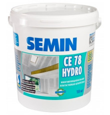 Шпатлевка мраморно-стеклянная влагостойкая CE 78 HYDRO 5 кг. SEMIN