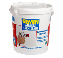 Шпатлевка выравнивающая Semin Airless Garnissant ведро 20 кг.