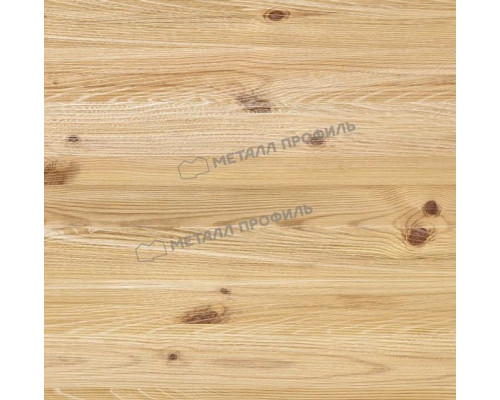 Штакетник металлический Металл Профиль Ellipse-O 126 мм. Ecosteel_Т Орех 0,45 мм.