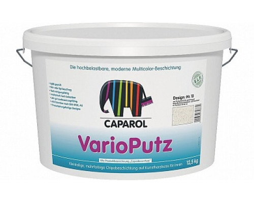 Штукатурка цветная Capadecor VarioPutz № 21 для внутренних работ 12,5кг. "Caparol"