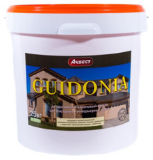 Штукатурка декоративная акриловая GUIDONIA 25 кг. Аквест 