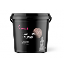 Штукатурка декоративная известковая Travertino Italiano 15 кг.