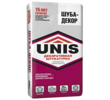 Штукатурка декоративная Unis / Юнис Шуба-Декор 25 кг.