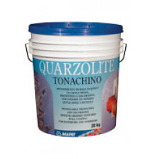 Штукатурка для декоративного нанесения QUARZOLITE TONACHINO 0,7 мм.База T 20кг. Mapei