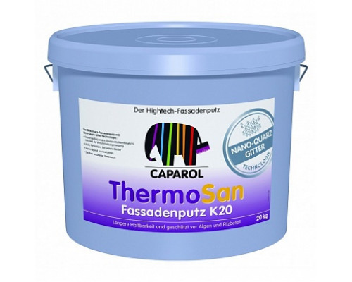Штукатурка ThermoSan Fassadenputz NQG K20 "Caparol" 20кг.
