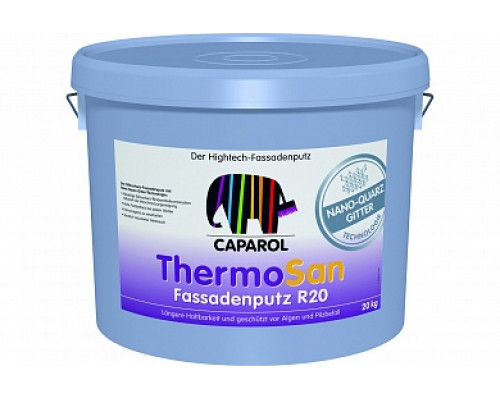 Штукатурка ThermoSan Fassadenputz NQG R20 "Caparol" 20кг.