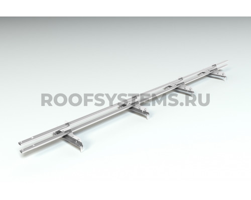 Снегозадержатель 40 х 20 мм. Roofsystems Promo ZN Next RAL 9010 Белый 3000 мм.