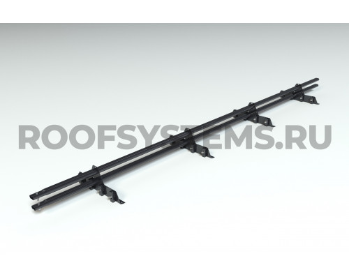 Снегозадержатель Roofsystems Prestige Master фальц 45 х 25 мм. RAL 9005 Черный темный 3 м.