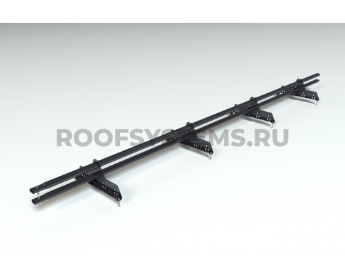 Снегозадержатель Roofsystems Prestige Next ZN овал 45 х 25 мм. RAL 7021 Темно-серый 3,0 м.