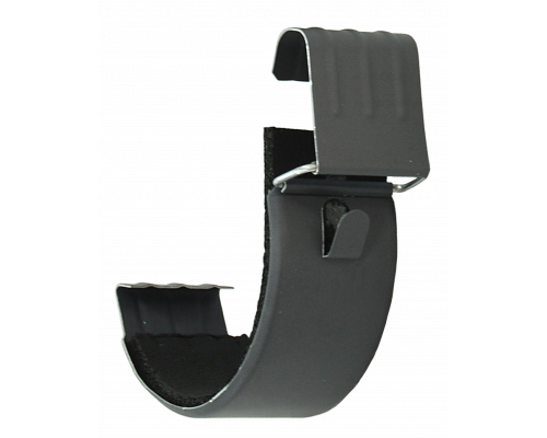 Соединитель желоба Grand Line 125/90 мм. Matte PU RAL 7024 Мокрый асфальт