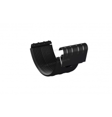 Соединитель желоба Металл Профиль Foramina PUR D125 RAL 9005 Черный темный