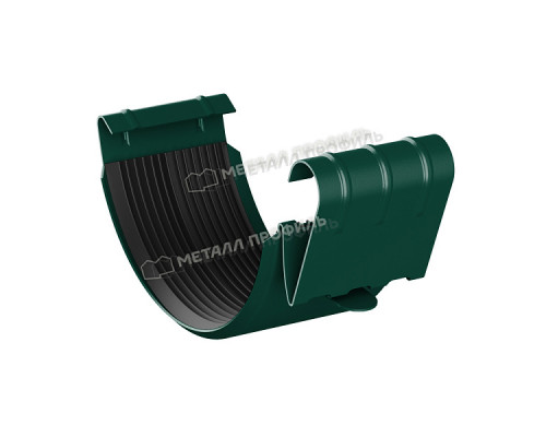Соединитель желоба Металл Профиль Foramina PUR D150 RAL 6005 Зеленый мох