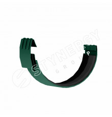 Соединитель желоба Stynergy D125/100 мм. RAL 6005 Зеленый мох