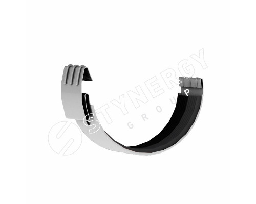 Соединитель желоба Stynergy D125/100 мм. RAL 7004 Сигнальный серый