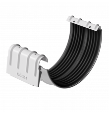 Соединитель желобов Docke STAL PREMIUM 125/90 Пломбир RAL 9010