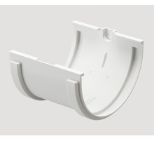 Соединитель желобов Docke STANDARD 120/80 Белый