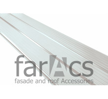 Софит металлический FarAcs L=3м 0,375 без перфорации (-Полиэстер-0,35-0,37мм-RAL9003)