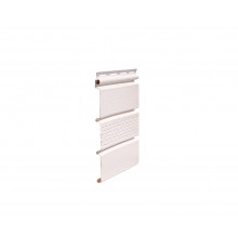 Софит с центральной перфорацией FineBer Classic Color Белый 3000 х 300 мм. 0,9 м2