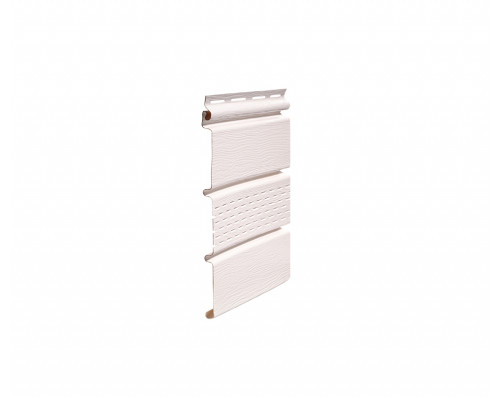 Софит с центральной перфорацией FineBer Classic Color Белый 3000 х 300 мм. 0,9 м2
