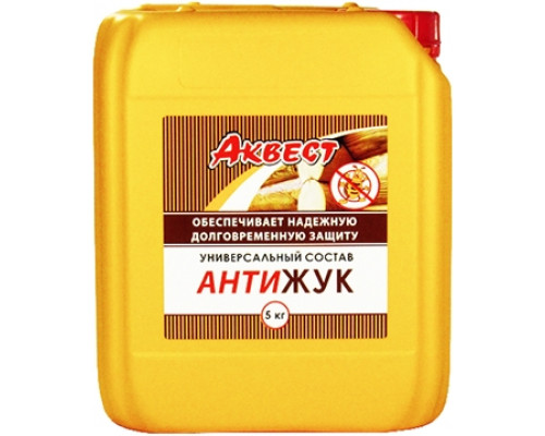 Специальный состав для древесины Антижук 10 кг. Аквест