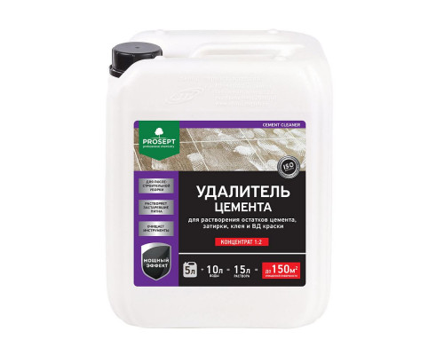 Средство для удаления цемента Prosept Cement Cleaner концентрат 1:2 5 л.
