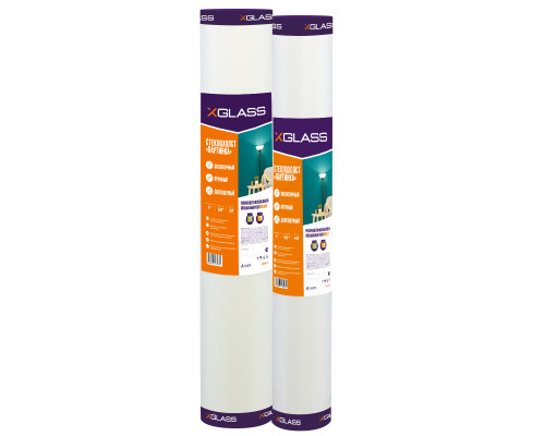 Стеклохолст малярный / паутинка X-Glass 1 х 50 м. 50 г./м2