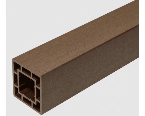 Столб заборный ДПК CM Railing Wenge 120 х 120 х 3000 мм. Венге