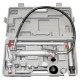 Стойка Grand Line 84 х 48 х 2500 мм. RAL 3005 Красное вино