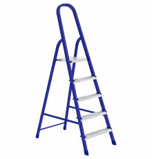 Стремянка Alumet М8405, стальная, 5 ступеней, 3,12 м.