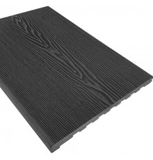 Ступень EasyDecking Вуд-Икс 348 х 22 х 3010 мм. Черное дерево 3D