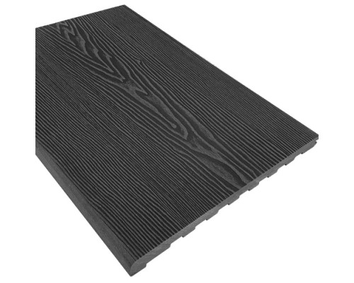 Ступень EasyDecking Вуд-Икс 348 х 22 х 4010 мм. Черное дерево 3D