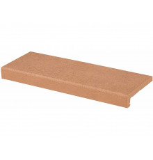 Ступень клинкерная прямоугольная Exagres Vega Rojo 330 x 120 x 30 x 12 мм.
